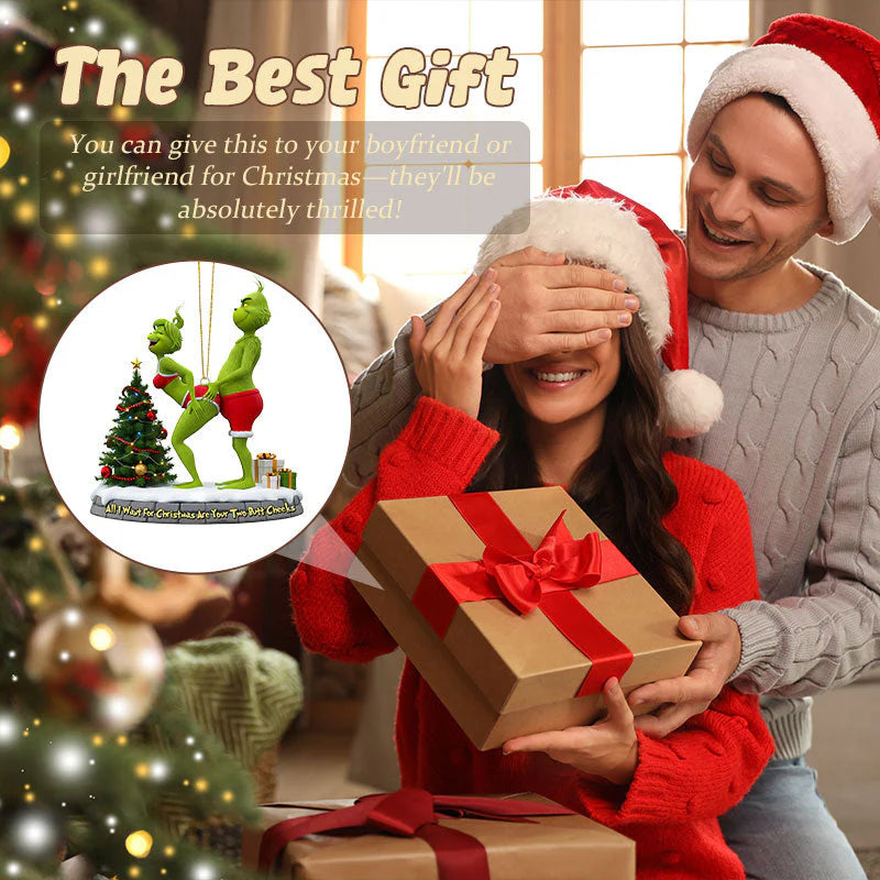 đ„$9.99 On Sale Today OnlyđGrinch Couple Christmas Ornament Set