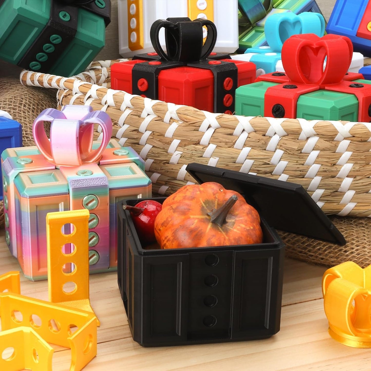 🎁 3D Printed Annoying Gift Box 😂 - Ideal for Pranks and Mischief!