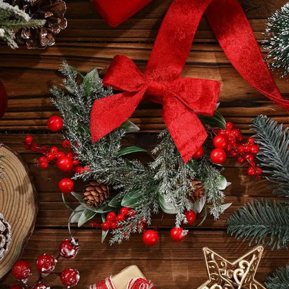 Hot Sale⚡ 50K+ SOLD! Almost Gone-💥🎁Christmas Mini Window Wreaths