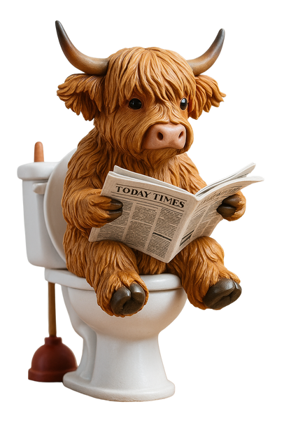 🐮Highland Cow Advent Calendar 2025🎄✨ - 3D Handmade Highland Cow Doll(24Pcs)