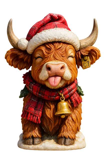 🐮Highland Cow Advent Calendar 2025🎄✨ - 3D Handmade Highland Cow Doll(24Pcs)