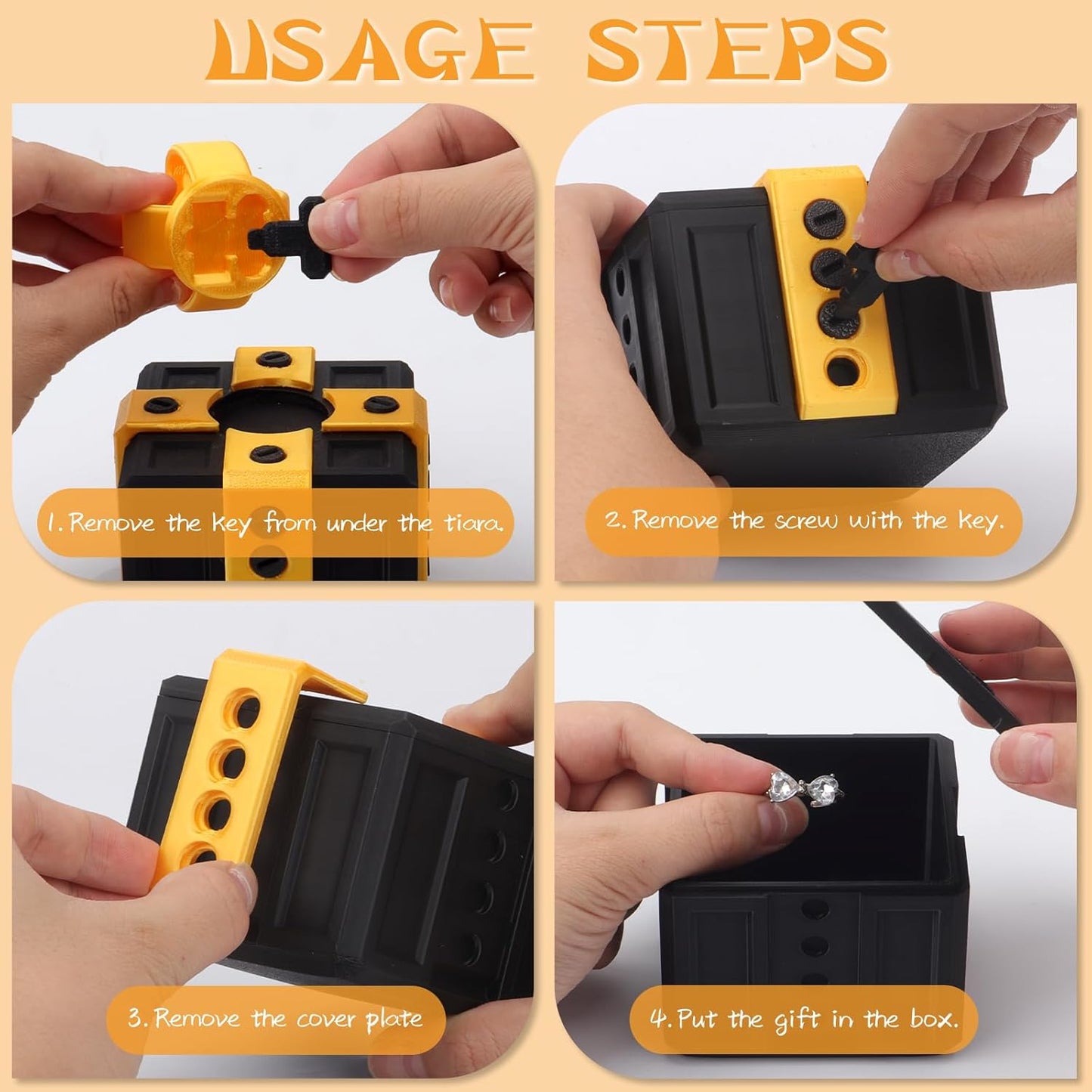 🎁 3D Printed Annoying Gift Box 😂 - Ideal for Pranks and Mischief!