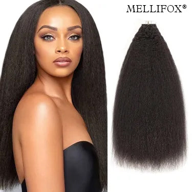 🔥Each $1.49 On Sale Today Only🎁Frienddyshop®Virgin Human Hair Seamless Tape-In Extensions-20pieces