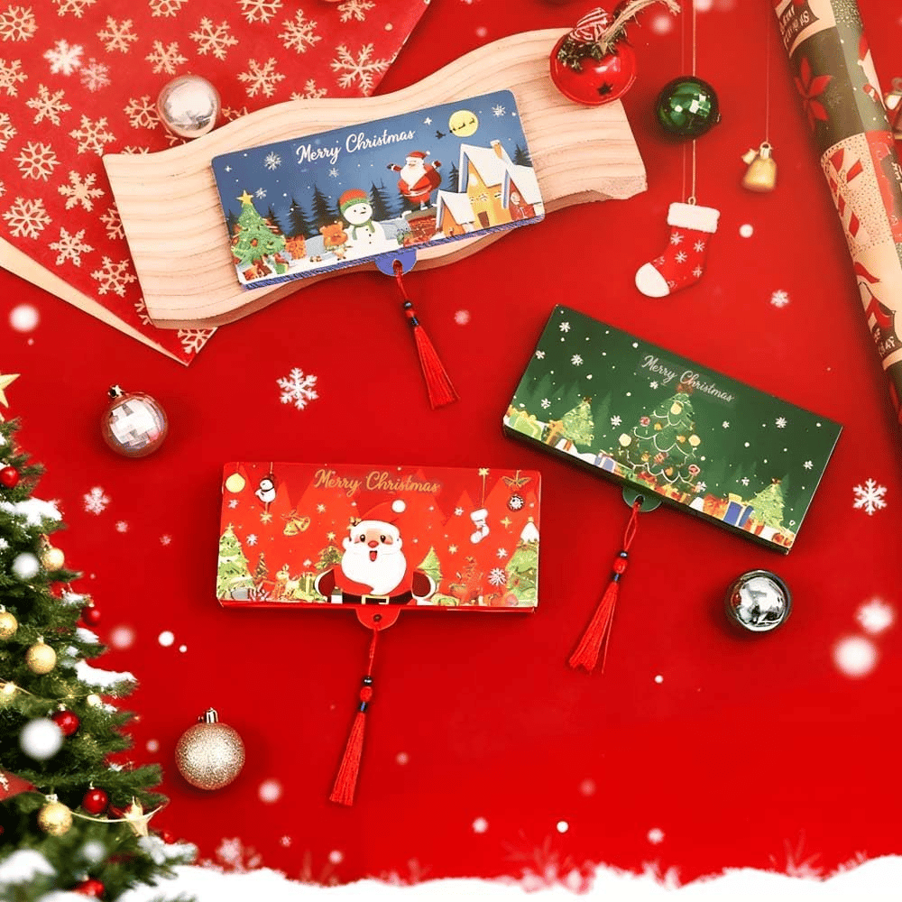 🏆Flash Sale⚡ 50K+ SOLD! Almost Gone🎅💸Christmas Cash Gift Envelope– A creative way to give cash this Christmas!
