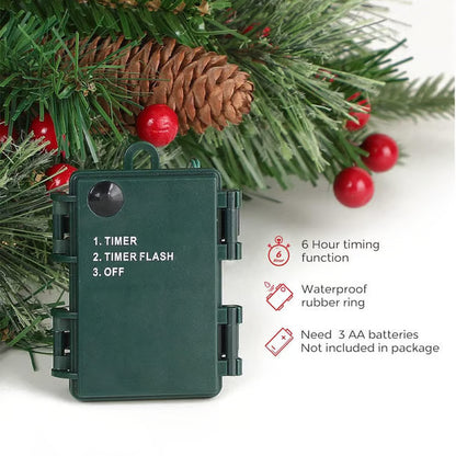 🎄Christmas Promotion 50% OFF🔥Pre-lit Artificial Christmas Tree Urn Filler💐