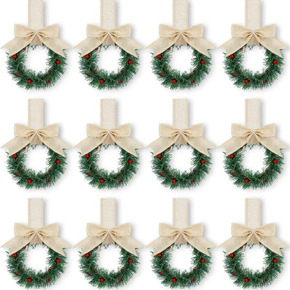Hot Sale⚡ 50K+ SOLD! Almost Gone-💥🎁Christmas Mini Window Wreaths