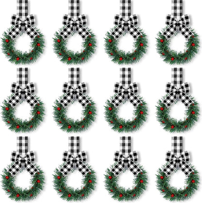 Hot Sale⚡ 50K+ SOLD! Almost Gone-💥🎁Christmas Mini Window Wreaths